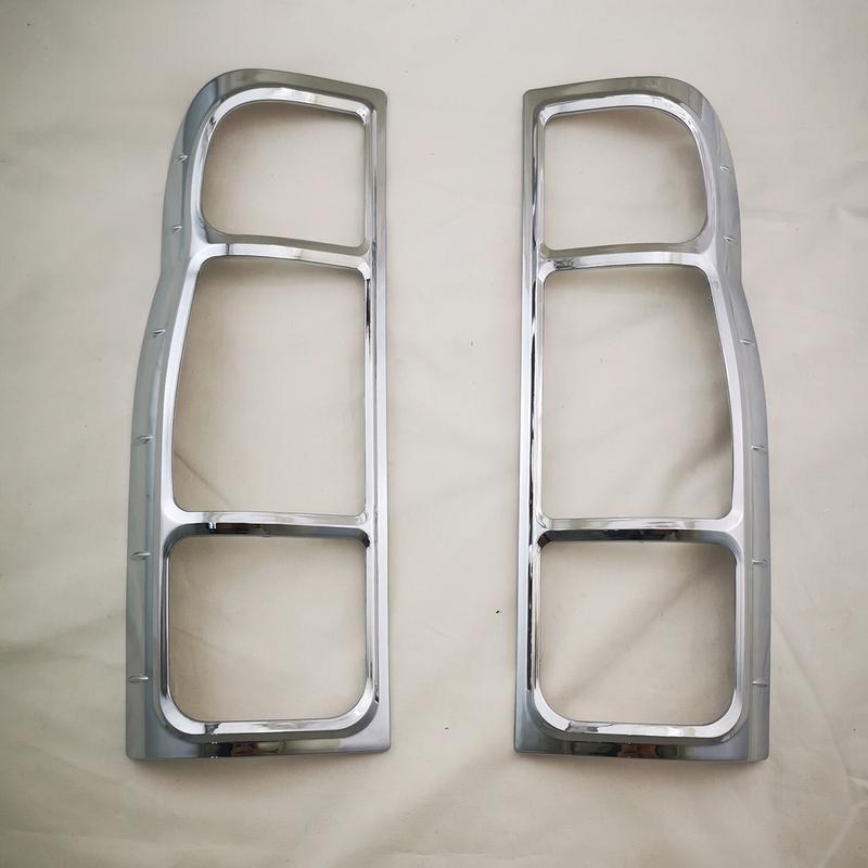 New ABS Chrome Car Accessories Plated Tail Lamp Cover Trim Paste Style For Ford Transit 2007 2008 2010 2011 2012 2014