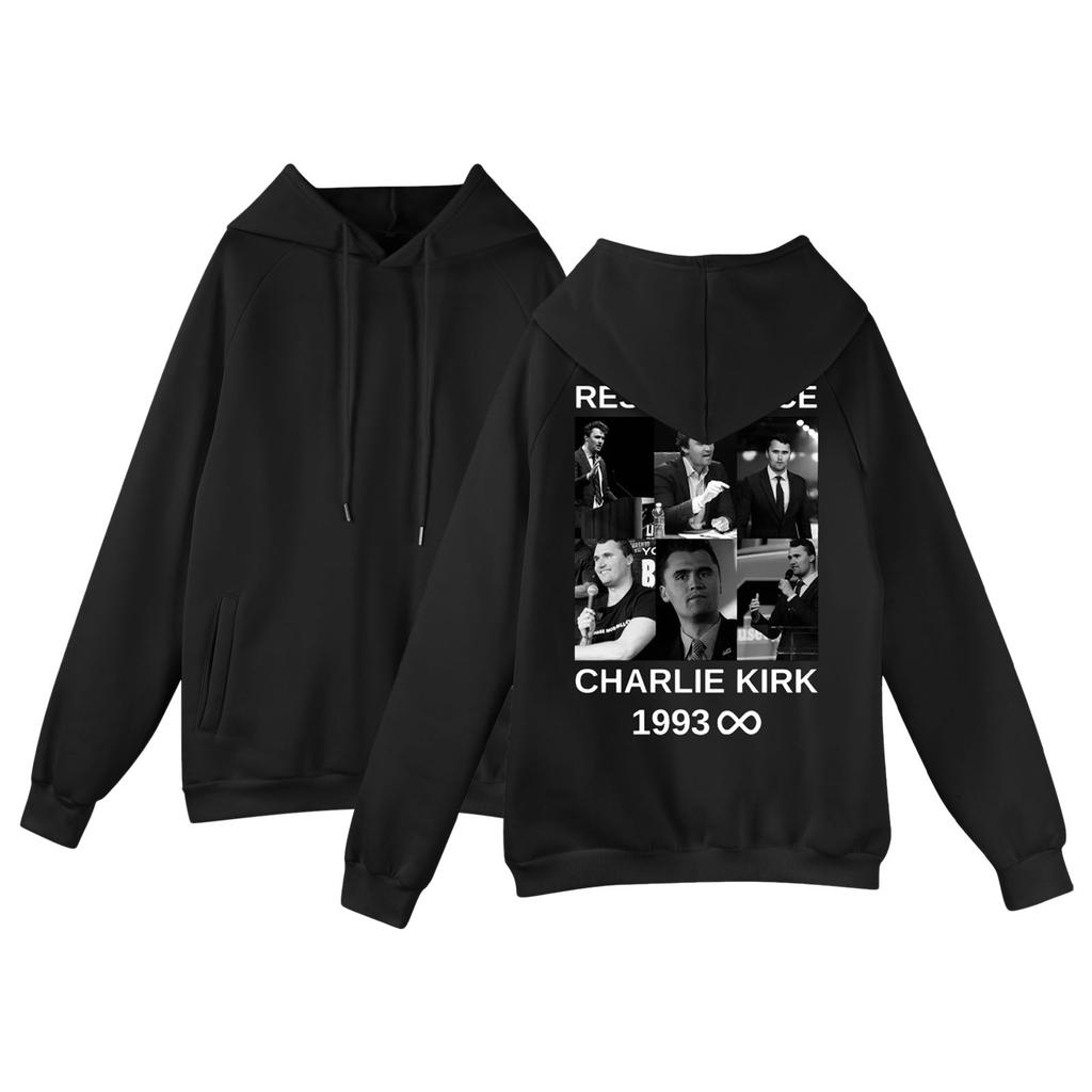 Men's Raglan Long Sleeve Hooded Sweatshirt