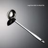 Qianxing Stainless Steel Long Handle Soup Ladle Set