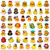10/25/50pcs Lovely Duck Cartoon Graffiti Stickers for DIY Scrapbook Stationery Water Bottle Phone Laptop Guitar Decal