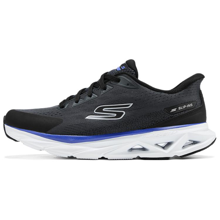 Skechers Go Comfortable Durable Breathable Low Top Running Shoes Men sneakers Black Gray 221040-BKCC 42