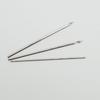 Sticknadel mit Holzgriff inklusive Nadel (0,67 mm 0,9 mm 1 mm) Sticknadel Häkelnadel für Pailletten Perlen Stricken