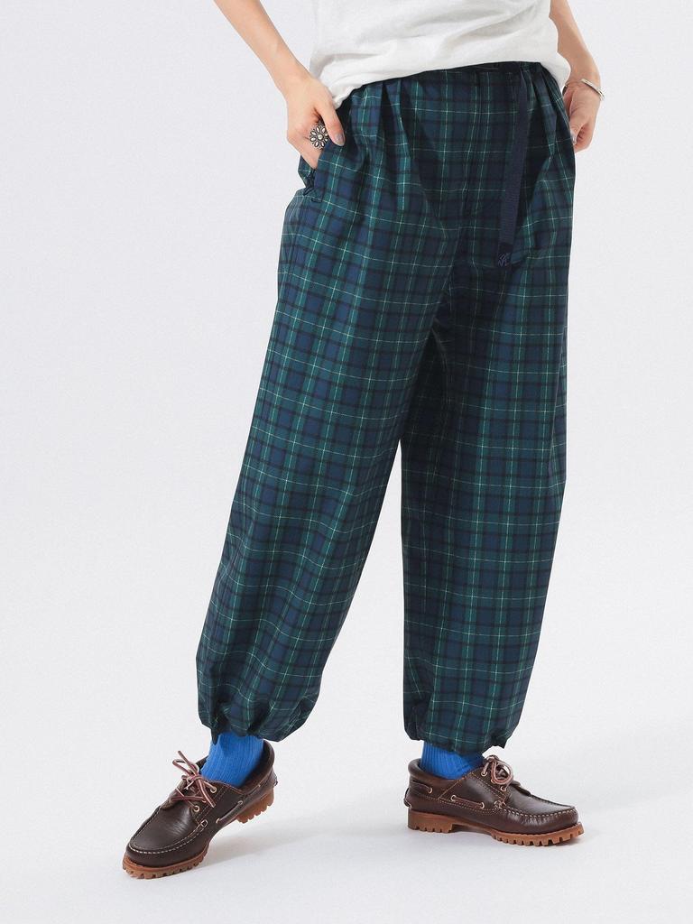 Beams Boy Work Pants [Special Order] Gramicci/Ripstop Slacks Women's BLACKWATCJ FREE