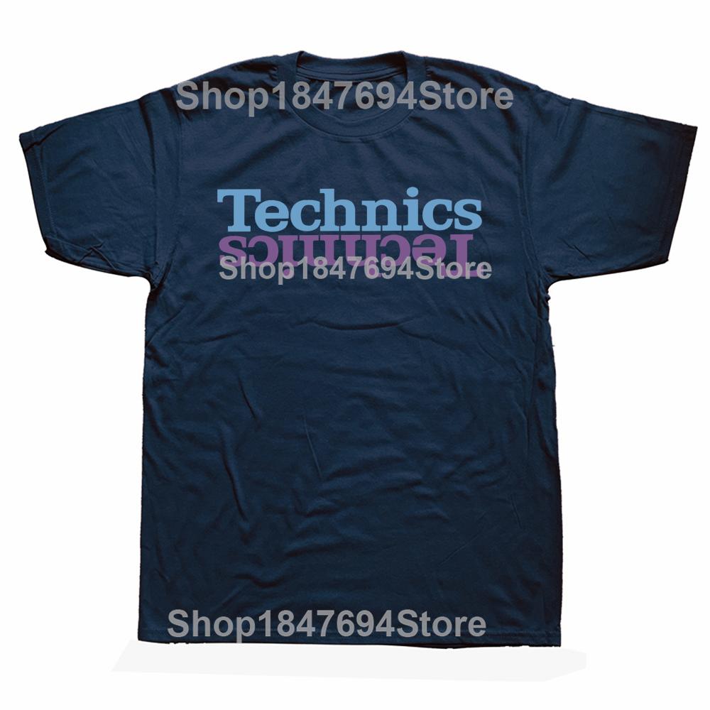 Technics Turntable 1200 DJ Record Sound System Audio Male Brand T-shirt Men Summer Cotton Short Sleeve T Shirt Top Tees