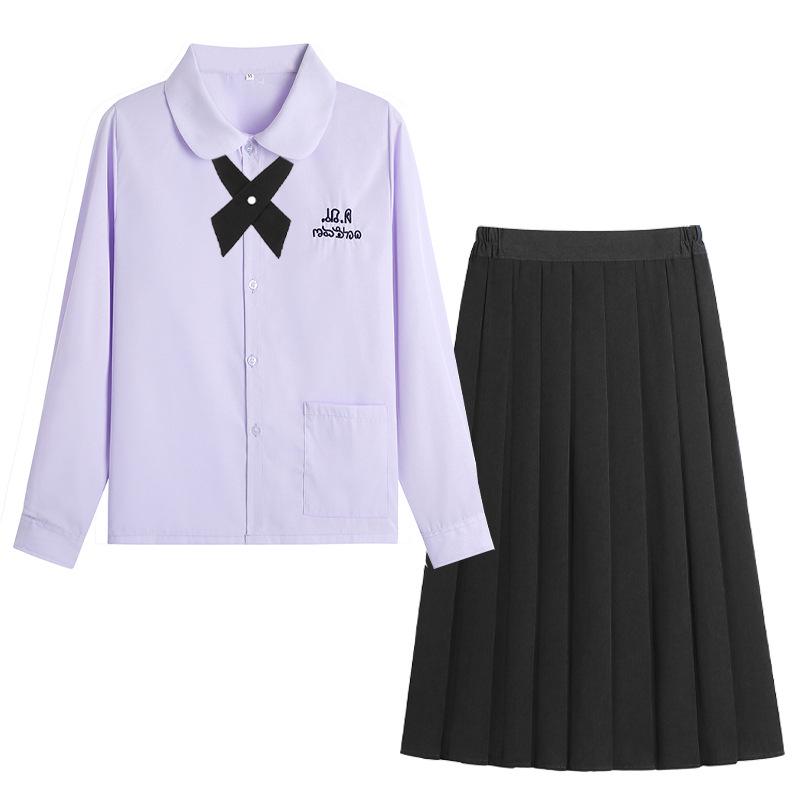 JK Uniform Thai-Style School Outfit Set for Girls - Ideal for Junior To High School: Graduation, Sports Meets, Choir Performances