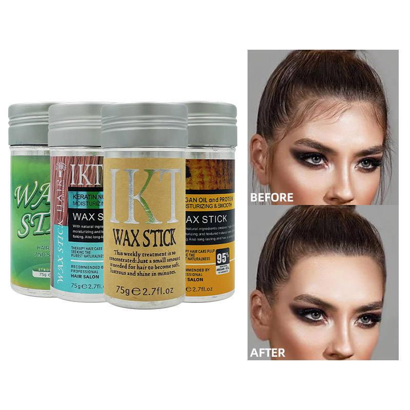 Foreign Trade Exclusive Solid Hair Wax Stick for Taming Flyaway & Frizzy Hair, Portable Styling Bestseller In Stock