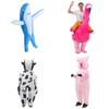 Lustiges aufblasbares Tierkostüm für Halloween, Cosplay und Maskerade-Partys