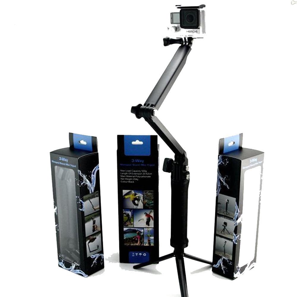 GoProp Three-Way Adjustable Arm for Xiaoyi Mountain Dog Selfie Stick