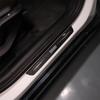For BMW X1 U10 U11 2023-2024 Soft Carbon Fiber Car Door Sill Threshold Stickers Car Interior Decorative Accessories