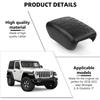 Center Console Armrest Box Cover Waterproof Rubber Protector Pet Pad  For Jeep Wrangler TJ 2000-2006 JL Gladiator JT  2018-2024