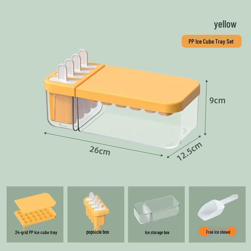 2-in-1 Ice Cube and Ice Pop Maker