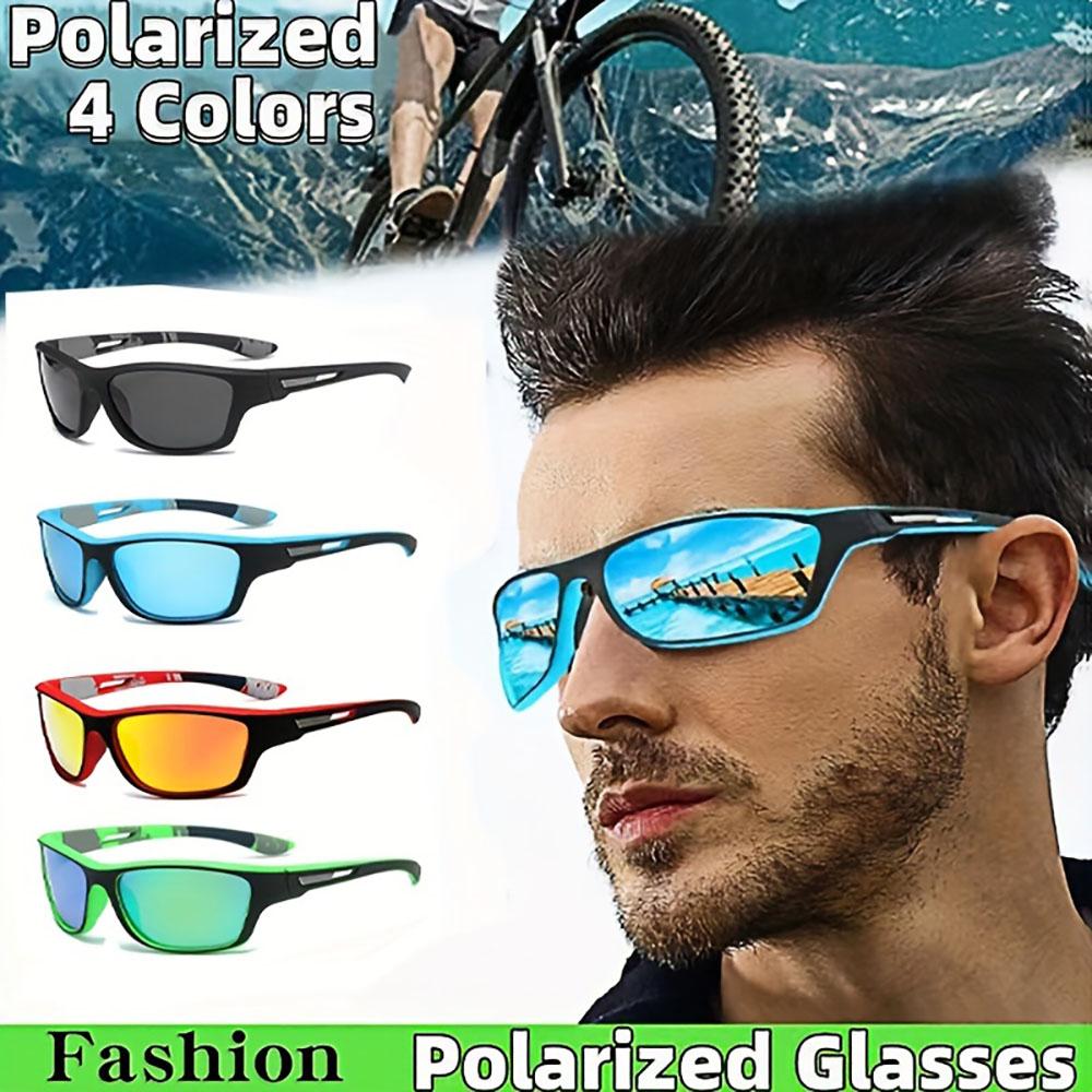 3Pairs New Cycling Sunglasses Outdoor Sports Glasses Fashionable Windproof Dustproof Colored Driving Glasses