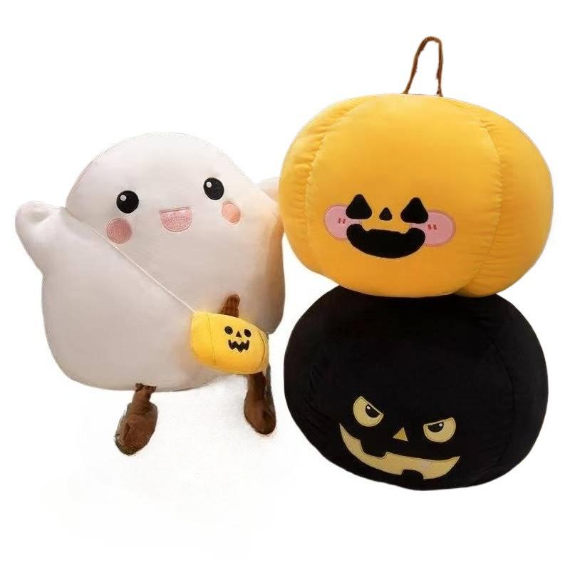 Latest Halloween Series Pillow Kawaii Stuffed Plush Toy Doll Cartoon Anime Cute Gift for Children's Birthday Fun Home Furnishing Halloween Gift
