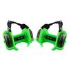 1 Pair Kids Children Outdoor Adjustable LED Flashing Wheel Heel Skate Rollers