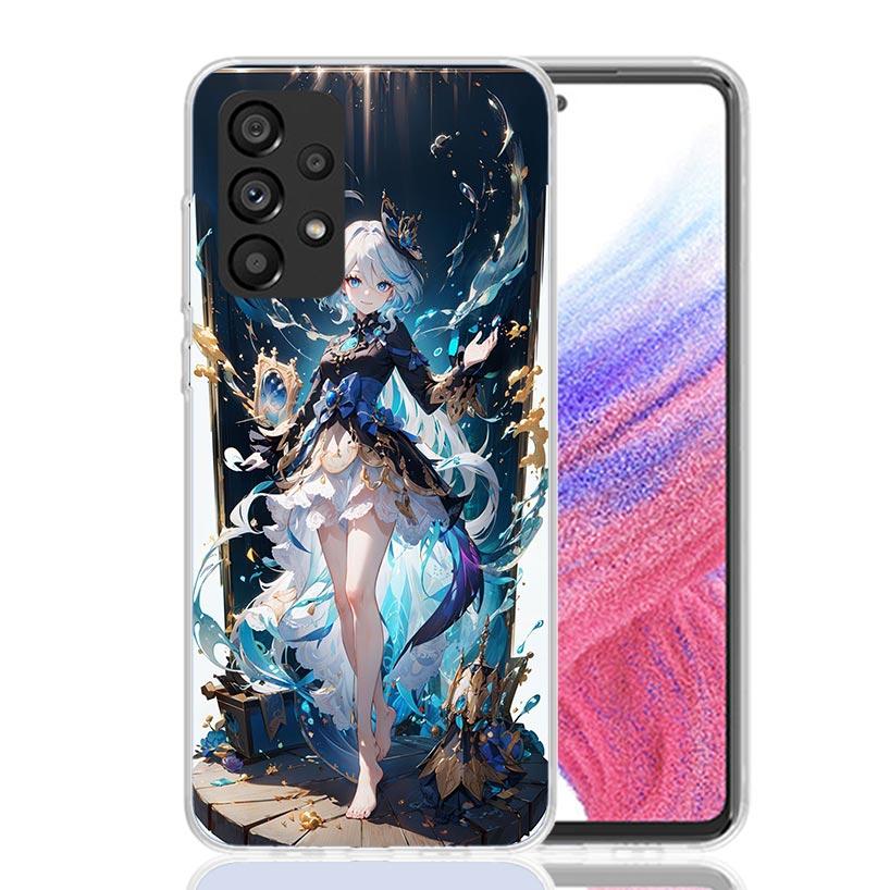 Genshin Impact Furina Phone Case For Samsung Galaxy A17 A16 A14 A15 A13 A57 A56 A54 A55 A53 A37 A36 A34 A35 A33 A26 A24 A25 A23