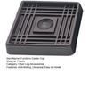 Furniture Caster Cup Round Square Bed Couch Chair Feet Bed Stopper Non-slip Furniture Coaster Mat Anti-Sliding Gripper Hardwood Floor Protector Pad