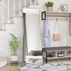Full Length Rectangular Grand Mirror 50 X 160 Cm Floor Standing Wall Mounted Or Leaning Against Wall Gold