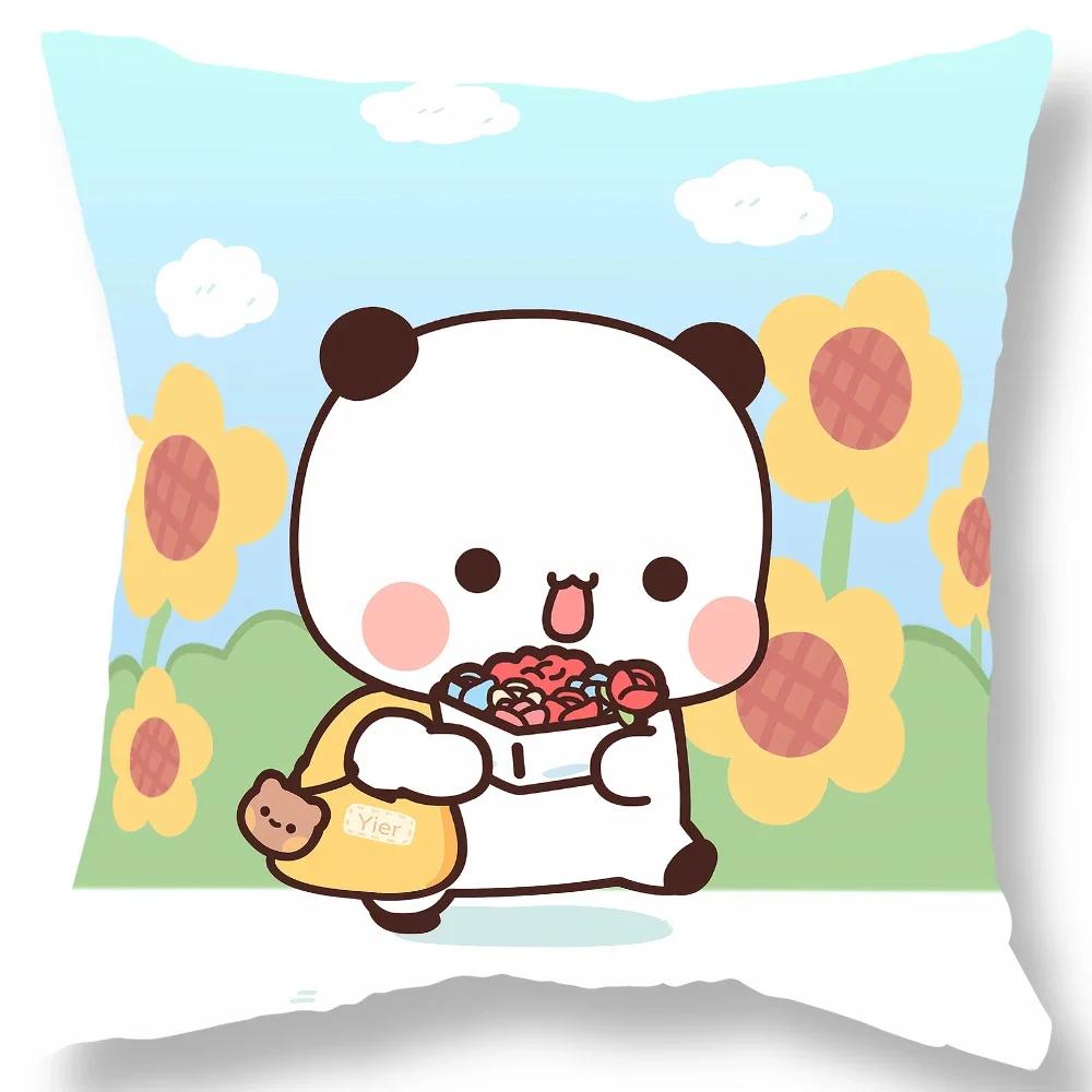 Niedlicher Bär Bubu Dudu Kissenbezug Kawaii Cartoon Animation Wohnzimmer Sofa Kissenbezug Schlafzimmer Zimmer Heimdekoration Geschenk
