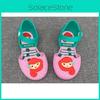 Novas Sandálias de Sapatilha de Gelatina Sereia Mini Melissa para Bebê Princesa Tamanho US 813