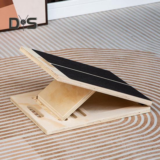 Placă înclinată pentru întindere a gambei Placă de înclinare ajustabilă pentru terapie fizică Bărbați, femei, antrenament de gimnastică acasă, ghemuit, pană, antrenament pentru mobilitate