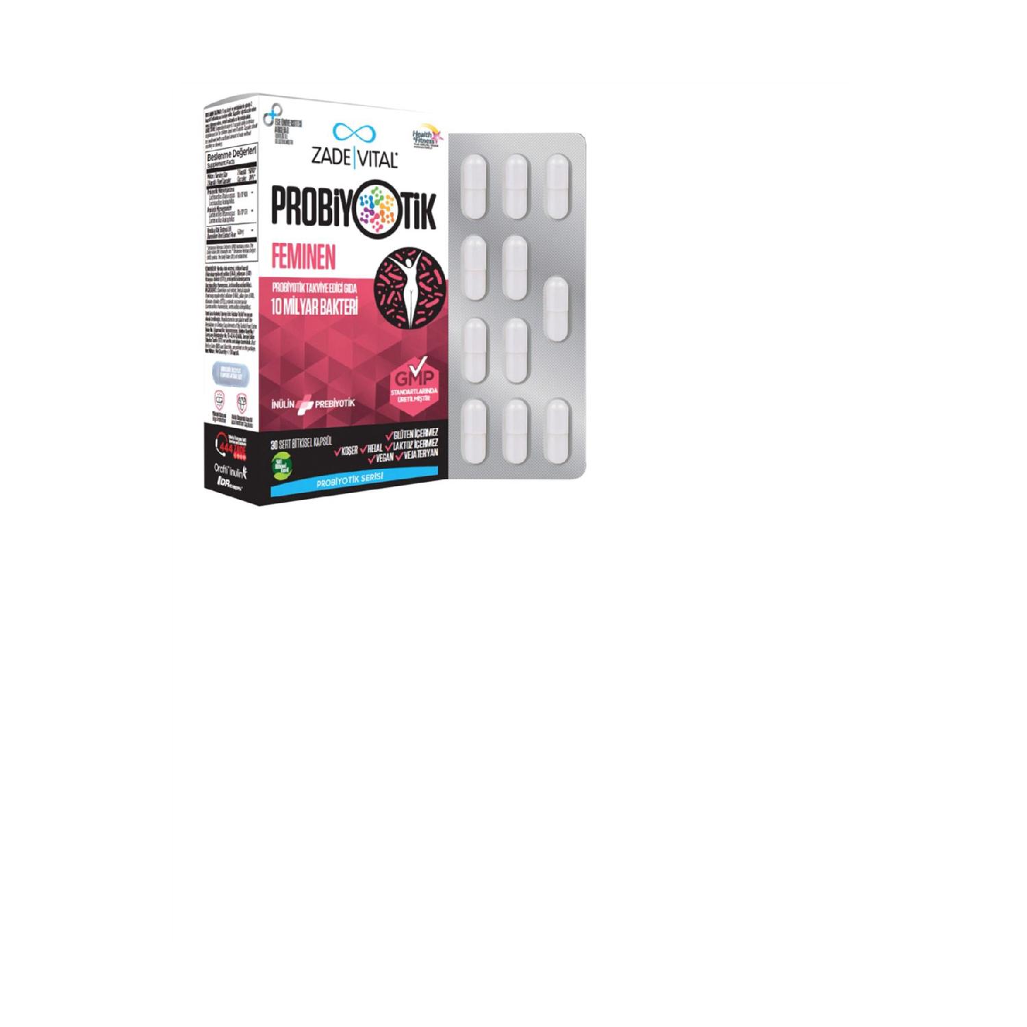 

Feminin Probiotic Reinforcing Food 30 Capsules