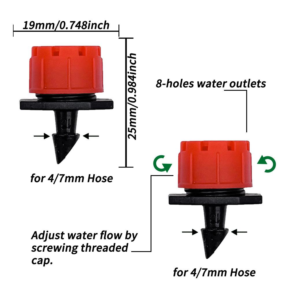 Garden Irrigation Set, Flower Pot Irrigation Tool, Outdoor Garden DIY Watering Device, Automatic Flower Watering Device, Drip Irrigation Set