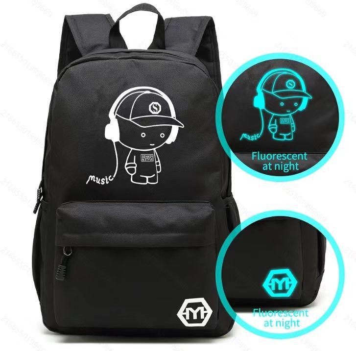 Men's Trendy Korean-Style Backpack for Boys and Teens