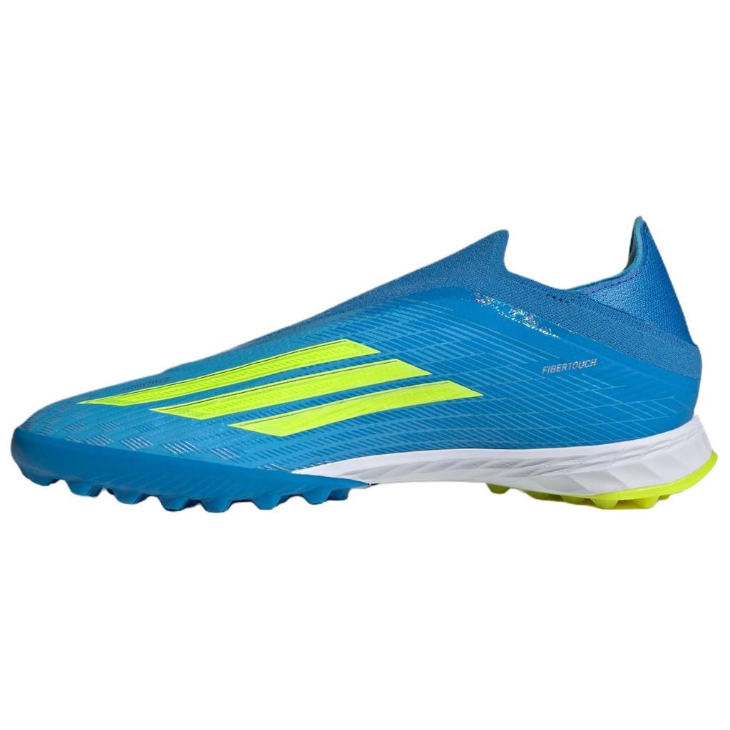 adidas F50 Pro Versatili Comode Supportive Leggere Scarpe da Calcio Unisex Scarpe da Calcio Blu Verde JQ1484