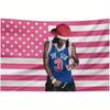 SRHJTERS Playboi Carti US Flag Tapestry  Easy To Hang Vibrant Wall Art IndoorOutdoor Decor for HipHop Fans  Patriotic Room