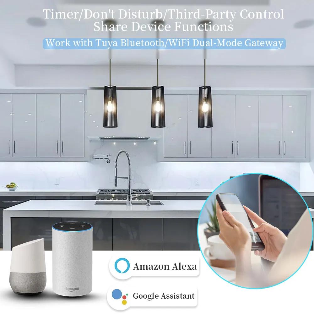 WB5 WiFi 5-in-1 LED-Controller Tuya APP Alexa Google Home Sprachsteuerung RGB RGBW CCT LED-Streifen Dimmer Bluetooth APP RF-Fernbedienung