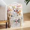 UFORU Toy storage bag large capacity basket home living room high appearance level baby wooden box finishing box artifact
