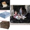 Plush Blanket With Lightweight Design For Living Room Decor