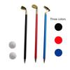 Golf Pen Set Desk Sports Game Mini Desktop Golf Ball Pen Golf Gift