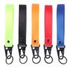 Solid Color Ribbon Keychain Lanyard Business Gift Key Chain For Jdm Car Motorcycle Keychain Key Ring