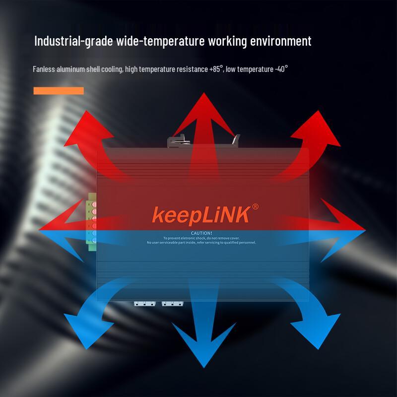 keepLINK KP-9000 Managed Industrial Gigabit Ethernet Switch