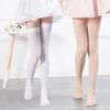 Sexy Black White Soild Color Long Socks Women Over Knee Thigh High The Stockings Lolita Ladies Girls Warm