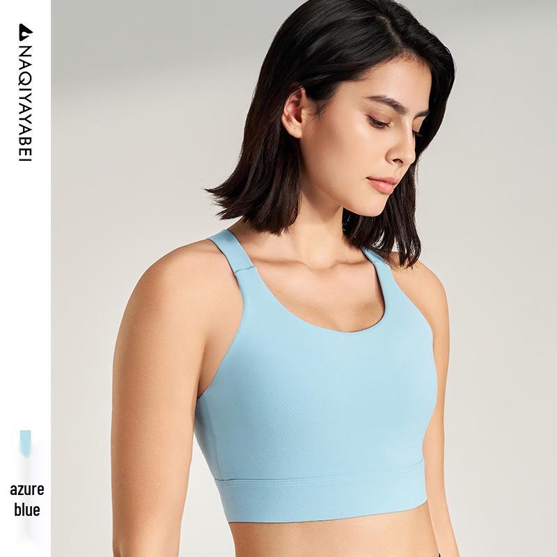 

Женский противоударный спортивный бюстгальтер без косточек - Быстросохнущий, дышащий, плотно эластичный для йоги и бега. Small