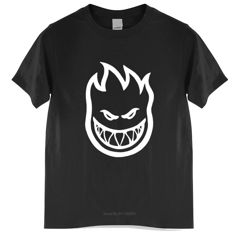 

Мужская футболка лето мужская футболка с принтом букв SPITFIRE Skateboard бренд ситкомы топ футболки унисекс футболка XXL чёрный