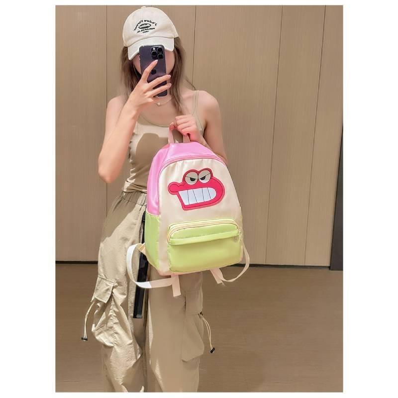 Trendy Urban Chic Dinosaur Backpack For Men And Women Fashionable Nylon Bag