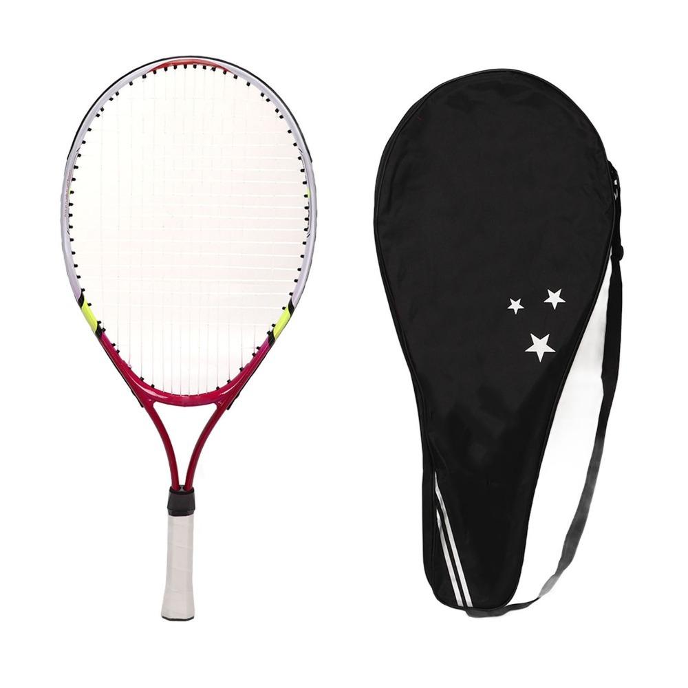 Aluminium Alloy Frame Junior Tennis Racket Lightweight Youth Tennis Racquet for Teenage Beginner