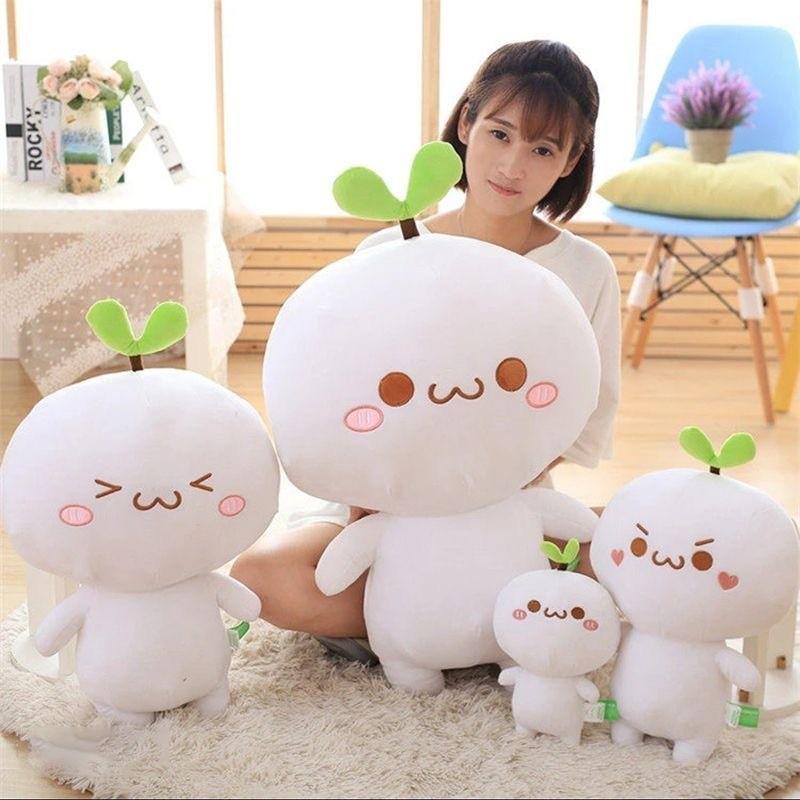 Plush Girl Sleep Doll Soft Fabric Cute Bedtime Toy For Girls And Teens