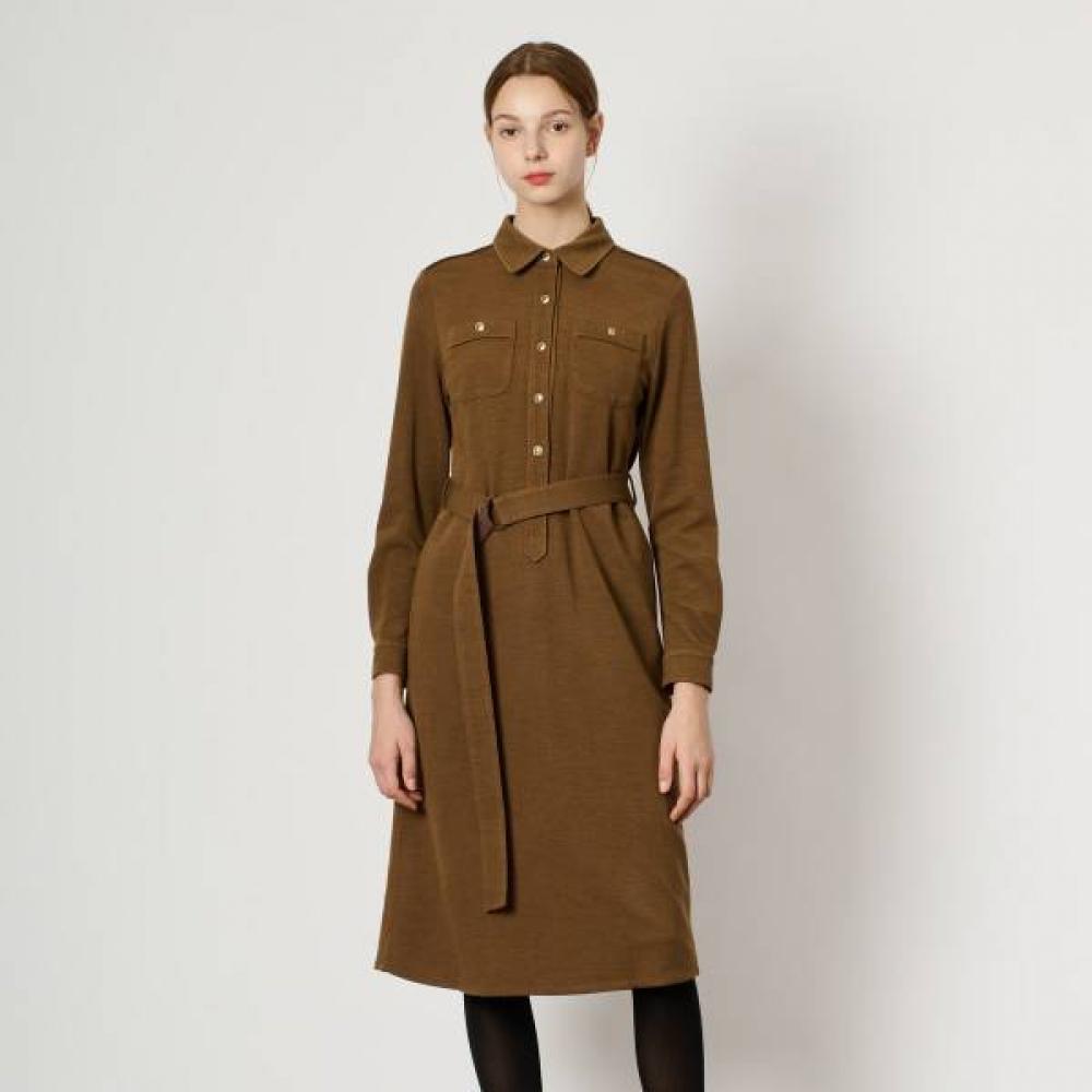 BCBG Belted Shirt Dress B4w9o602