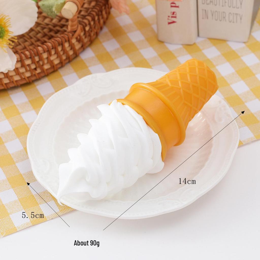 Crispy Cone Fake Ice Cream Torch Decoration Prop