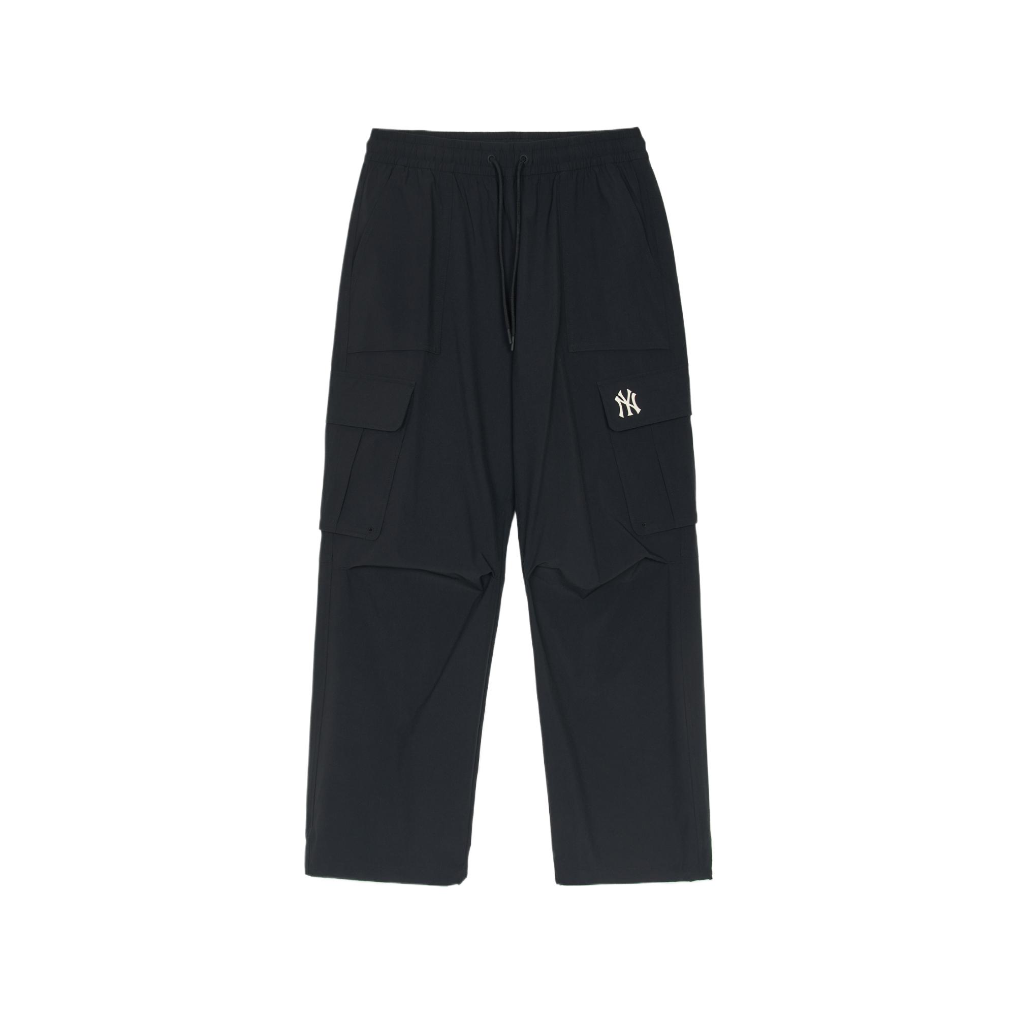 

New MLB New York Yankees Casual Pants Men s Black 3LWPB0353-50BKS XXL