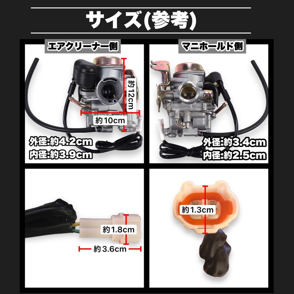 Kanoan Vergaser für Yamaha 5TY Cygnus X 125 SE12J ZUMA125 YW125 BWS125 NXC Originaltyp Ersatzteil Universell passend - -