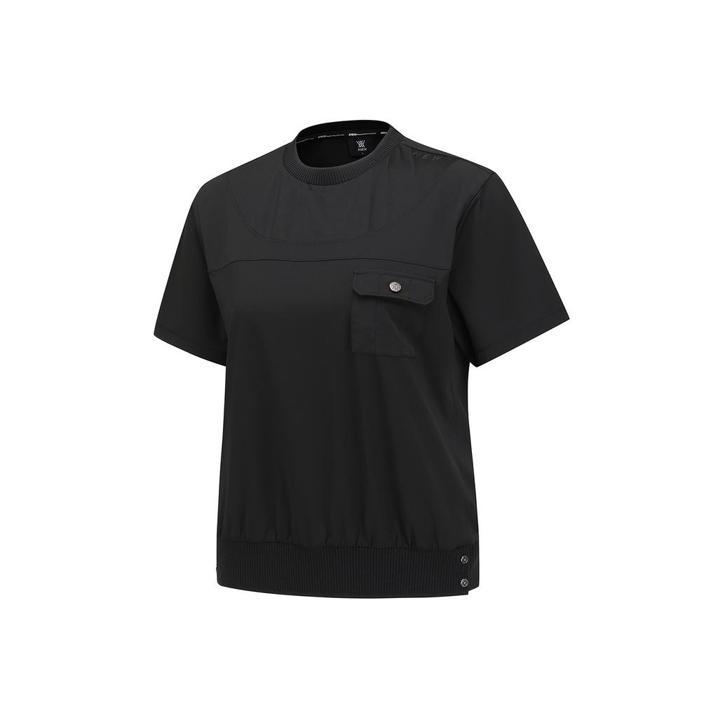 ANEW GOLF Women Fa Hybrid Round Short T-Shirt_Bk