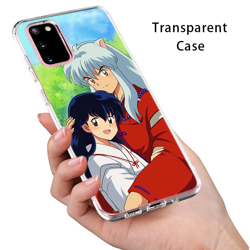 Cartoon Anime Inuyasha Für Samsung Galaxy S22 Pro S21 S20 FE Ultra S10 S10E Lite S9 S8 Plus S7 S6 Rand weiche Telefon Fall