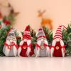 Christmas Knitted Forest Old Man Faceless Doll Pendant Ornament