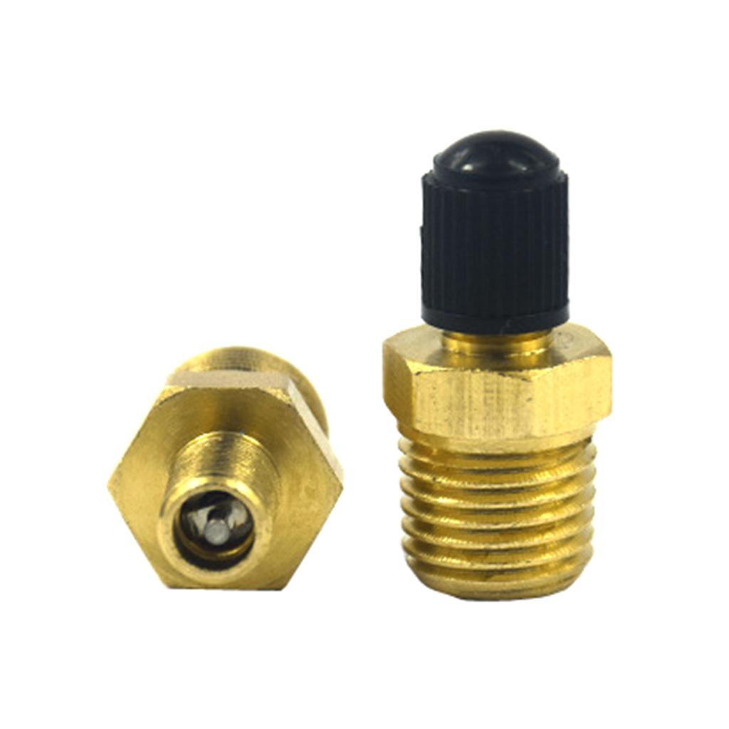 Male Tank Valve Includes Plastic Cap Brass Air Compressor Tank Fill Valve Male Thread Air Compressor Water Drain Valve