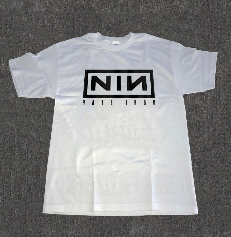 Nine Inch Nails NIN Repint Industrial Rock Band Graphic Unisex T-Shirt S